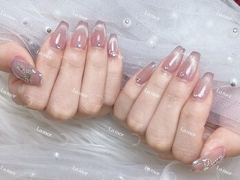 ラメール(La mer)/マグネットフレンチ+リボン