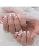 ネイルサロン ミュウ 池袋店(nailsalon Myuu)/ラメチークネイル