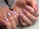 マグネット×ハートネイル