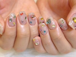 宝石箱ネイル*90min
