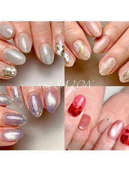 ユニサロン(uni.SALON)の写真/トレンド/ニュアンス/ちゅるん系/シーズンなどファッションを楽しめるような月替わりデザインが充実★