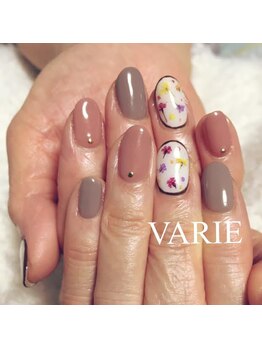 ヴァリエ(VARIE)/押し花ネイル♪