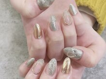 プライズアイリス アイラッシュ 池袋東口店(prize Iris eyelash)/ゴールドネイル【池袋】