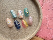 ハローネイル(Hello! Nail)/ニュアンスコースアート見本