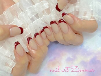 ネイルアート ジマー/フレンチ/パラジェル/韓国ネイル
