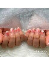 ネイルズニコ(Nails nico)/バレンタインネイル