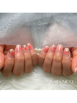 ネイルズニコ(Nails nico)/バレンタインネイル