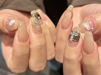 エマネイル プラス キハクヤ 堺東店(EmaNail+KIHAKUYA)/持込みデザイン