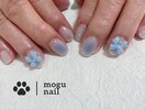 ワンホンネイル/リボンネイル