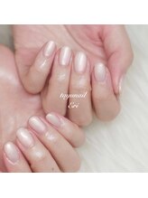 たゆ ネイル(たゆnail)/パラジェルパールホワイトネイル