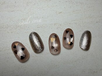 ネイルズクレア(Nail’s Crea)/ミディアムデザイン定額コース