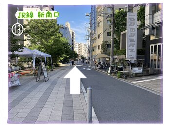 ヴィア 東京 渋谷店(Via)/サロンまでの行き方~JR新南口~