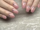 カラグラストーンネイル♪