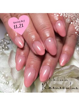 ラナンキュラス(Ranunculus)/王道☆officeグラデーション