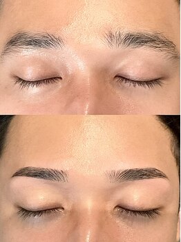 ザ ビー(THE_B)の写真/【眉毛迷子さん必見】お顔の印象を決める眉毛もプロの手で美しく♪自眉を活かした仕上がりが高評☆