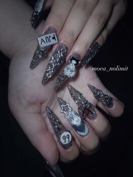 ノーリミットオオサカ 心斎橋(NOLIMIT.OSAKA)/フィルイン/長さだしネイル