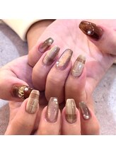 ルミエール 大分市中央町(Lumiere)/マグネット＆チェックネイル