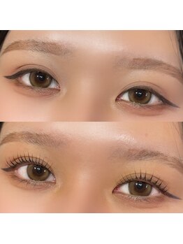 ルノン(Lunon)/下がりまつ毛でもパッチリ！