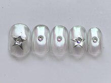 ジェミーネイル イケブクロ(Jemiy nail ikebukuro)/オーロラスター￥6000