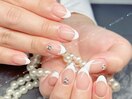 人気なオフィスフレンチネイル