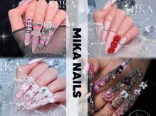 ミカネイルズ 心斎橋店(Mika Nails)の雰囲気（感性をくすぐるカラーの世界>チップ長さだし/つけ放題）