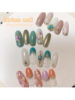 キルカスネイル(kirkas nail)/お得な定額プラン  ￥9000コース