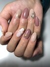 大理石マーブルnail☆