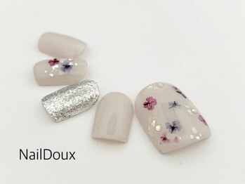 夏ネイルデザイン フットジェル Pg ネイル ドゥ 岡山駅前店 Nail Doux のフォトギャラリー ホットペッパービューティー