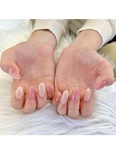 はあとねいる 八戸日計店/☆お客様ピンクネイル☆