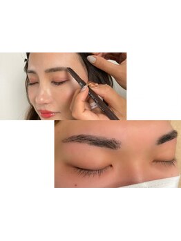 アイブロウメニューがあるサロン