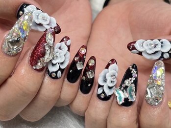 ネイルズゴーゴー 新宿店(NAILSGOGO)/成人式ネイル！振袖に合わせます