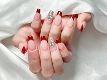 ティーアンドビー ネイルスタジオ(T&B NAIL STUDIO)/トレンドワンホンちゅるんネイル