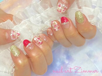 ネイルアート ジマー/90minart/パラジェル/韓国ネイル