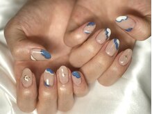 スーン(S∞N)/もこもこフレンチネイル