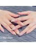 【艶感】うっとり見惚れてしまうミラーネイル× ベースカラー付[パラジェル]