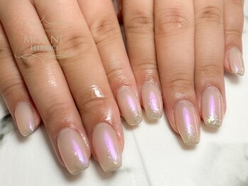 モアニヒロオ 広尾駅前店(MOANI Hiroo)/オーロラパウダーでツヤツヤ☆