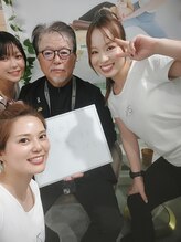 全力ストレッチ 広島新天地 八丁堀店/お客様と仲良し