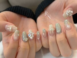 クリスマスネイル