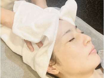 ポーラ リアン ソリードゥ 中央林間店(POLA lien solide)/施術（お仕上げヘッドケア）