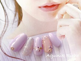 【押し花ネイル】