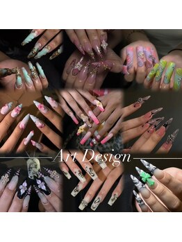 Baddies【7月中旬 NEW OPEN（予定）】の写真/パーツ盛り×スカルプ★理想の派手nail・地雷系も思いのまま♪好みに合わせたデザインをご提供します！
