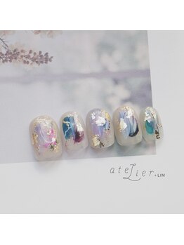 アトリエ プラス リム(atelier +LIM)/卒業式ネイル