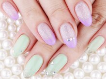 フラッシュネイル SORIO宝塚店/【ワンカラ-・カラグラ】プラス