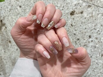 コダサンマルハチ(koda 308)/ガラスフレンチ×パープルカラー