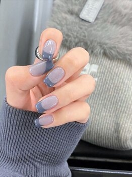 ムーイ 外苑前(mooi.)/magnet french nails