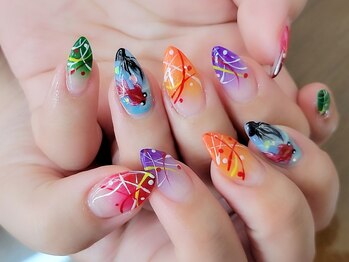 ネイルサロン シェル(Nail Salon SHELL)/夏まつりネイル~★