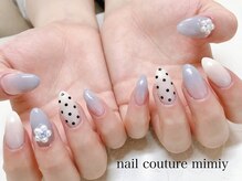 ミミィー(mimiy)/ドット×パールフラワー☆