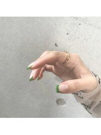 カラーフレンチコース【￥7700】
