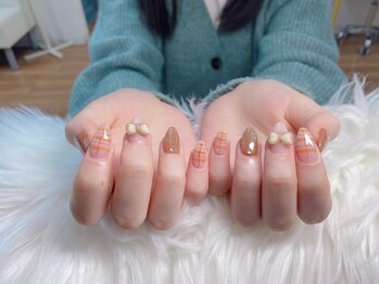 ハラ(Hara)/チェックネイル