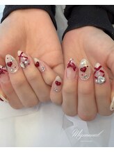 ミニョンネイル(mignon nail)/ショートネイル